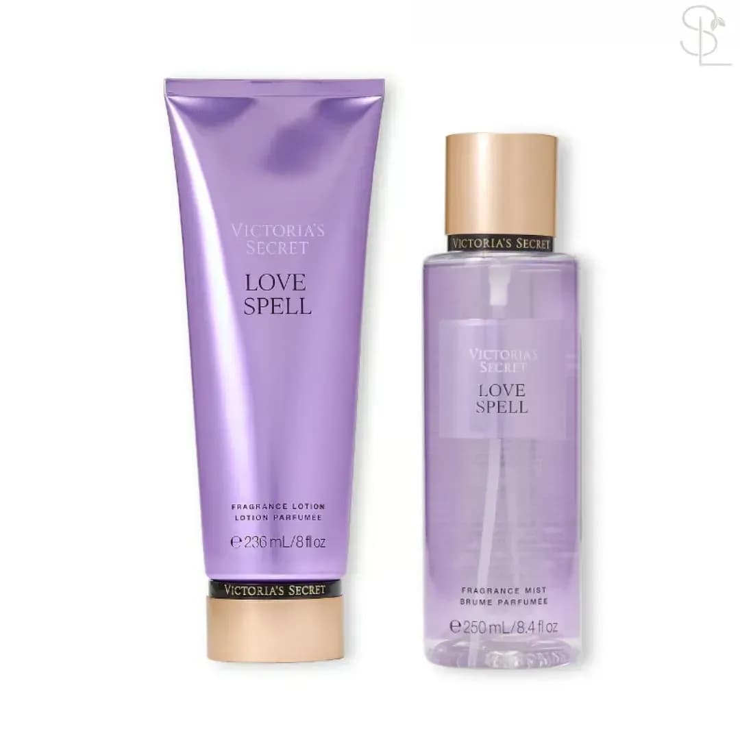 Подарункові набори Victoria's Secret Подарунковий набір Love Spell Victoria's Secret спрей та лосьйон - елітна косметика та оригінальна парфумерія в Beauty Place