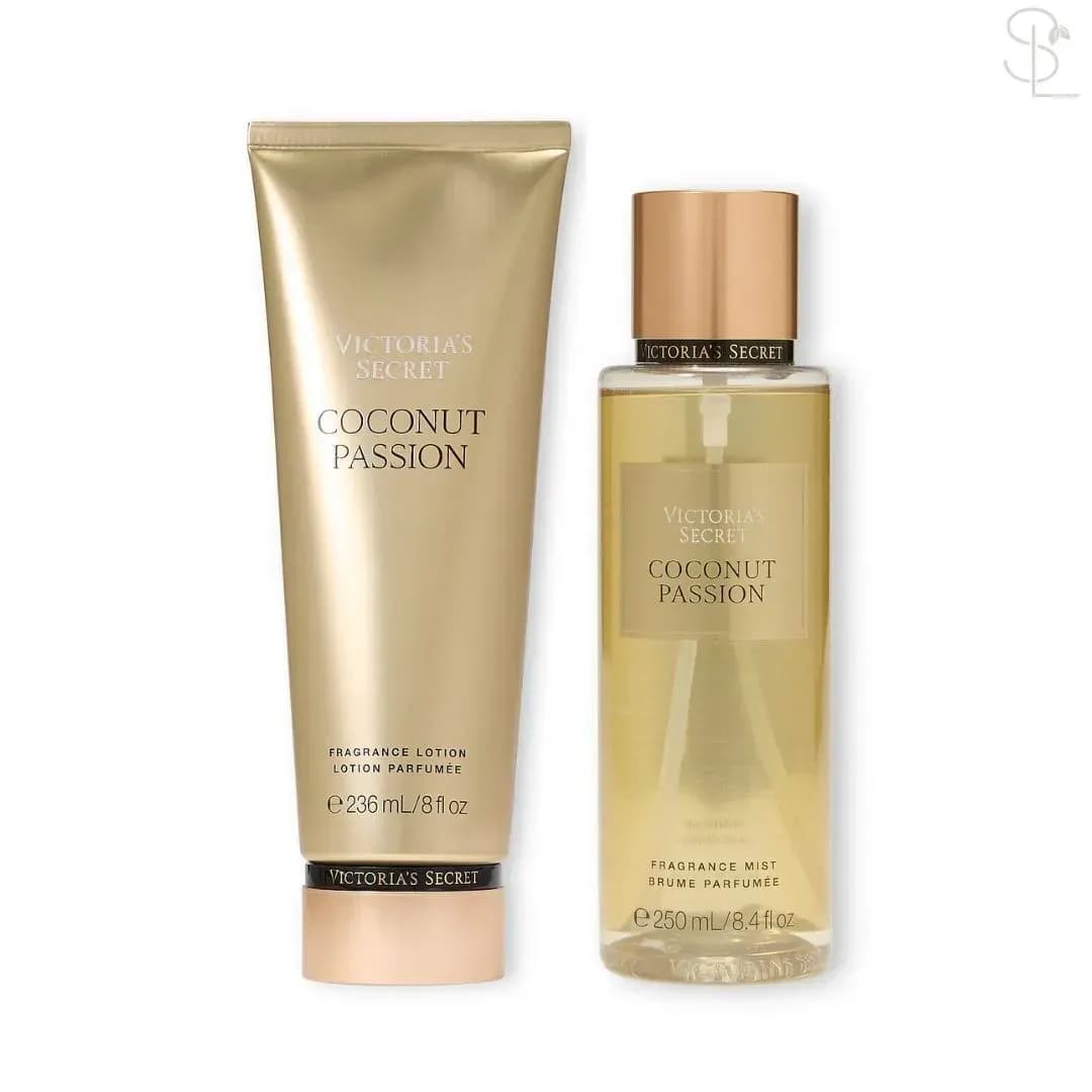 Подарункові набори Victoria's Secret Парфумований набір Victoria's Secret Coconut Passion Спрей та Лосьйон - елітна косметика та оригінальна парфумерія в Beauty Place
