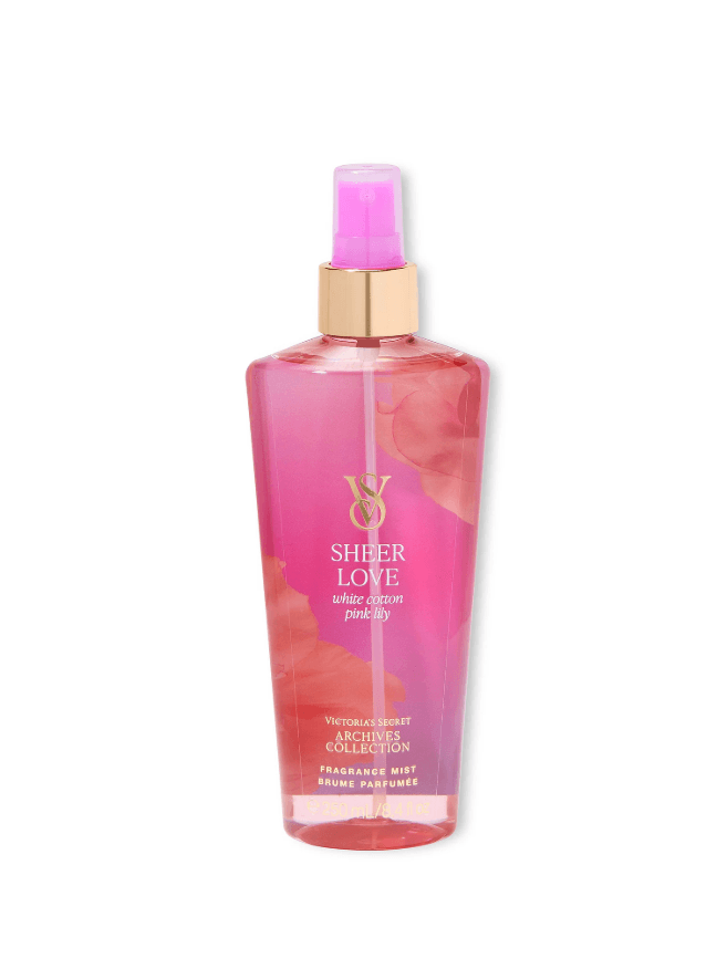 Парфумерія Victoria's Secret Парфумований спрей для тіла Victoria's Secret Sheer Love Fragrance Mist, 250 мл. - елітна косметика та оригінальна парфумерія в Beauty Place